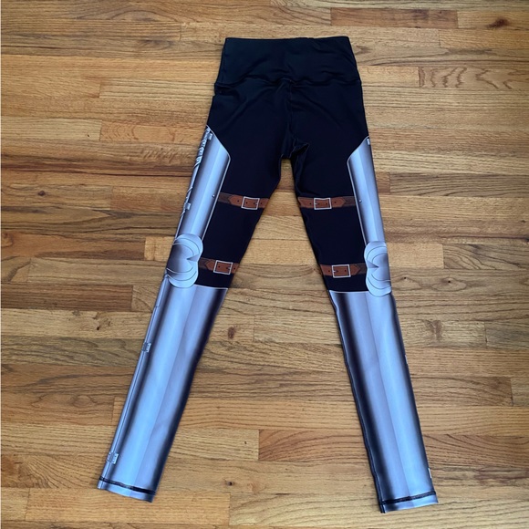 Lorica Leggings High Waisted Cosplay Costume Mandalorian Medieval Armor Sexy - Picture 4 of 15